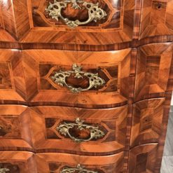 Baroque furniture- detail of drawers of a chest- styylish