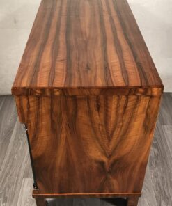 Biedermeier walnut chest- side view- styylish