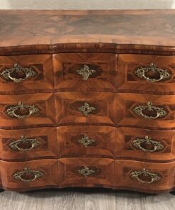 Baroque furniture- front view of a chest- styylish