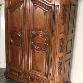 Antique Armoire, France 1750-60, oak