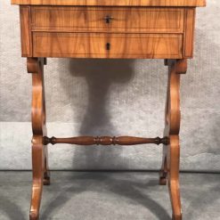 Biedermeier Sewing Table- front- styylish