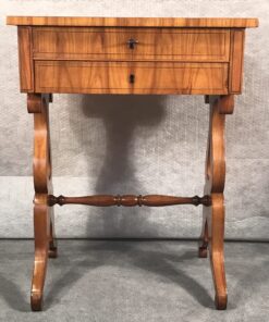 Biedermeier Sewing Table- front- styylish