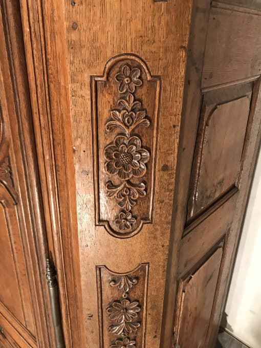 Antique armoire- carving details- styylish