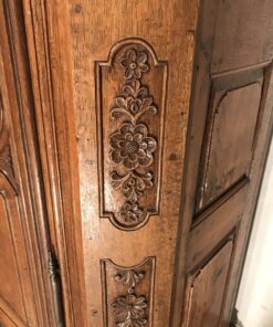 Antique armoire- carving details- styylish