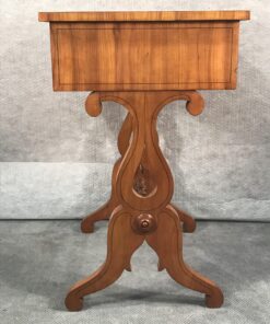 Biedermeier sewing table- side view- styylish