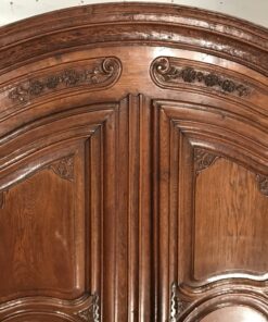 Antique armoire- curved cornice- styylish