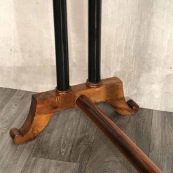 Biedermeier working table- view of the stretcher and feet- styylish