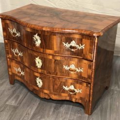 18th century Chest of Drawers- three-quarter view- styylish