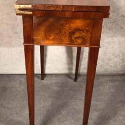 Biedermeier game table- side view- styylish