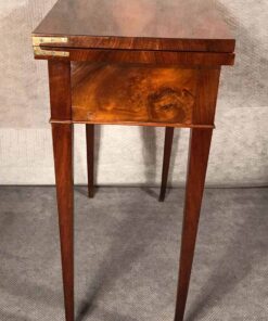 Biedermeier game table- side view- styylish