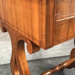 Biedermeier Sewing Table- three quarter view- styylish