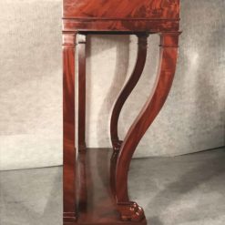 Console table mahogany- side view- styylish