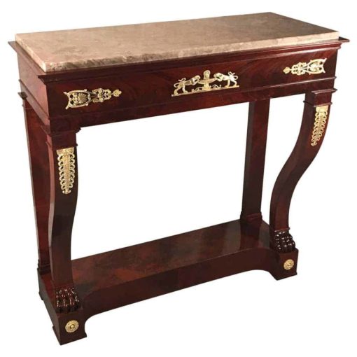 Console Table mahogany- styylish