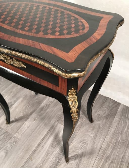 Second Empire Side Table- Three quarter view- styylish