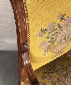 Antique armchairs- detail of the armrest- styylish