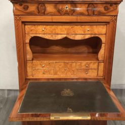 Drop front secretary desk- detail of the interior- styylish