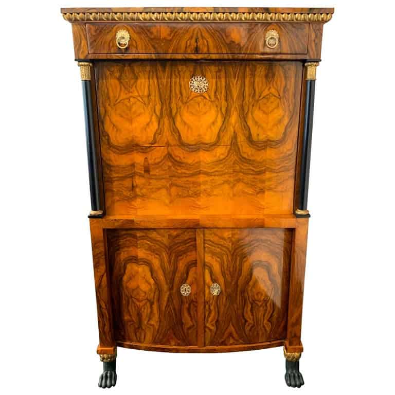 Neoclassical Empire Secretary Desk- Styylish