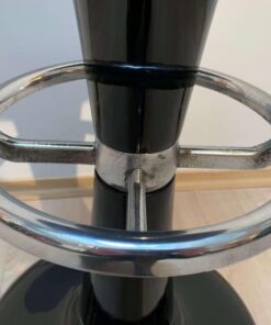 Mid-Century Bar Stool - Chromed Metal - Styylish