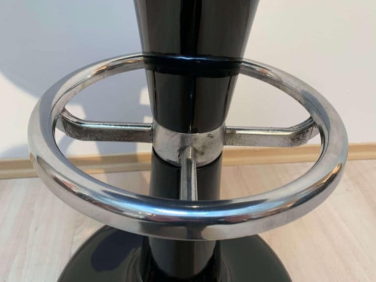 Mid-Century Bar Stool - Chromed Metal - Styylish