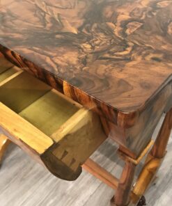 Biedermeier Sewing table- detail of drawer- styylish