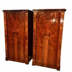 Pair of Biedermeier Armoires- walnut- styylish