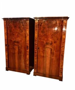 Pair of Biedermeier Armoires- walnut- styylish