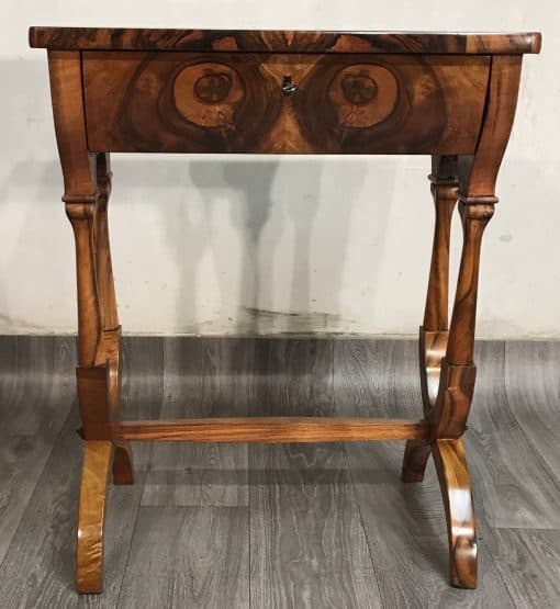 Biedermeier sewing table- front view- styylish