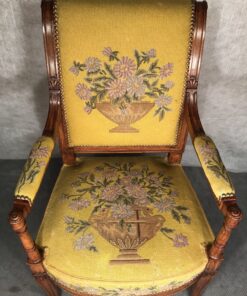 Antique armchairs- view of one chair- styylish