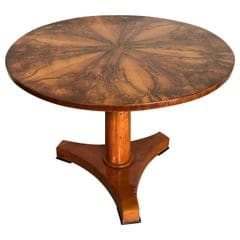 Biedermeier Walnut Table- styylish