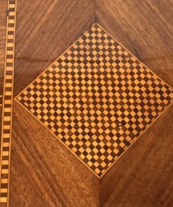 Antique walnut dresser- detail of the inlays- styylish