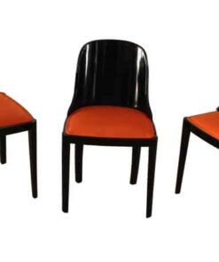 Art Deco Dining Chairs- group of chairs- front view- Styylish