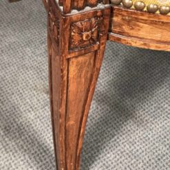 Antique armchairs- detail of a foot- styylish