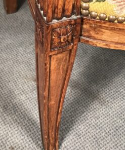 Antique armchairs- detail of a foot- styylish