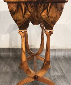 Biedermeier Sewing table- side view- styylish