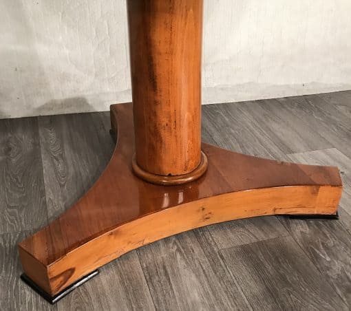 Biedermeier walnut table- foot- styylish