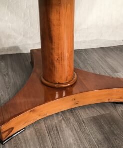 Biedermeier walnut table- foot- styylish
