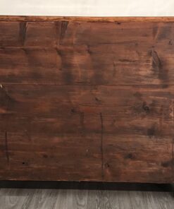 Biedermeier walnut dresser- back view- styylish