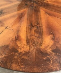 Biedermeier Dining table- detail of veneer- styylish