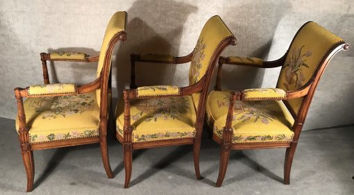 Antique armchairs- side view- styylish