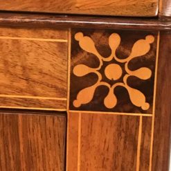 Drop front secretary desk- flower intarsia- styylish