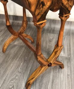 Biedermeier Sewing Table- three quarter view- styylish