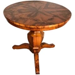 Round Biedermeier Table- styylish