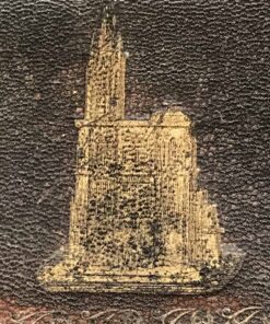 Drop front secretary desk- detail of the working surface- styylish