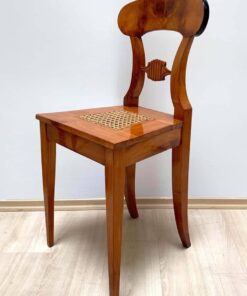 Six Biedermeier Board Chairs - Individual Chair Side View - Styylish