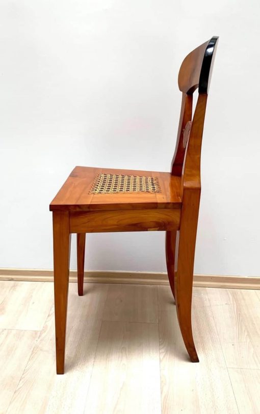 Six Biedermeier Board Chairs - Side Profile - Styylish