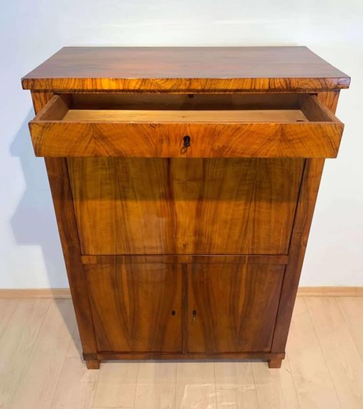 Neoclassical Biedermeier Secrétaire - Top Drawer Open - Styylish