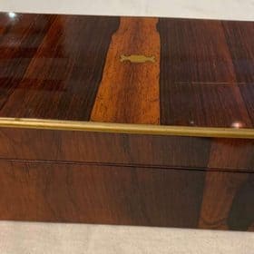 Regency Box, Rosewood, England, circa 1830