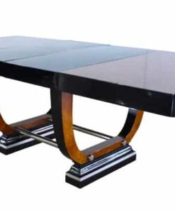 Expandable Art Deco Table - Full Profile - Styylish