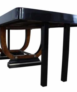 Expandable Art Deco Table - Extended with Extra Legs - Styylish