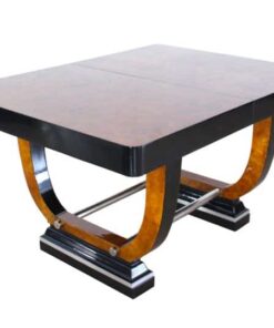 Expandable Art Deco Table - Not Extended - Styylish